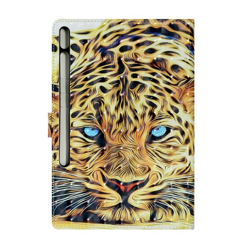 Folio-fodral Samsung Galaxy Tab S8 Plus / Tab S7 Plus Tiger Art