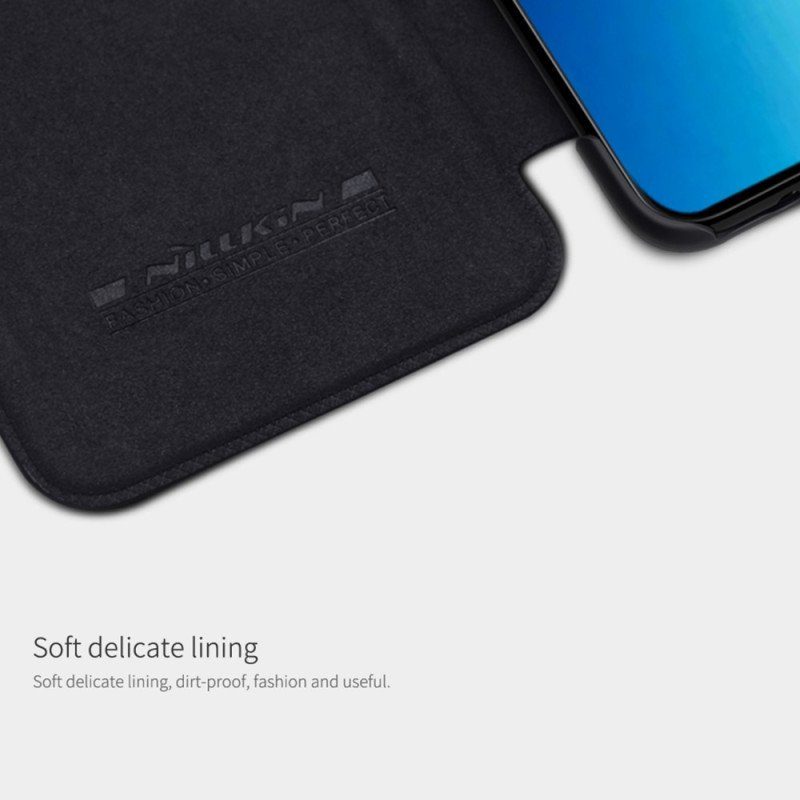 Folio-fodral Xiaomi 12 Lite Läderfodral Nillkin Qin-serien