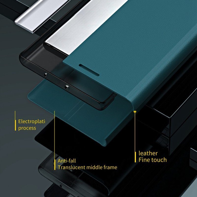 Folio-fodral Xiaomi 12 Lite Läderfodral Ny Design