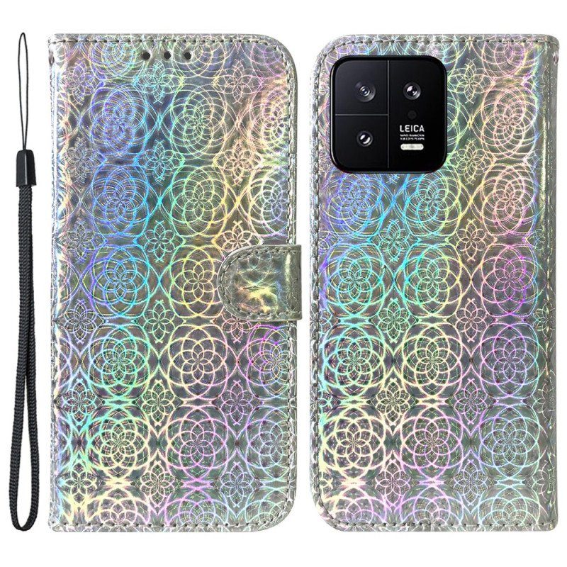 Folio-fodral Xiaomi 13 Disco-stil