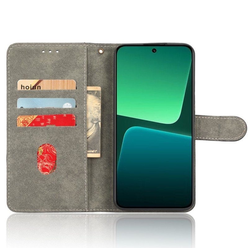 Folio-fodral Xiaomi 13 Klassisk Rfid