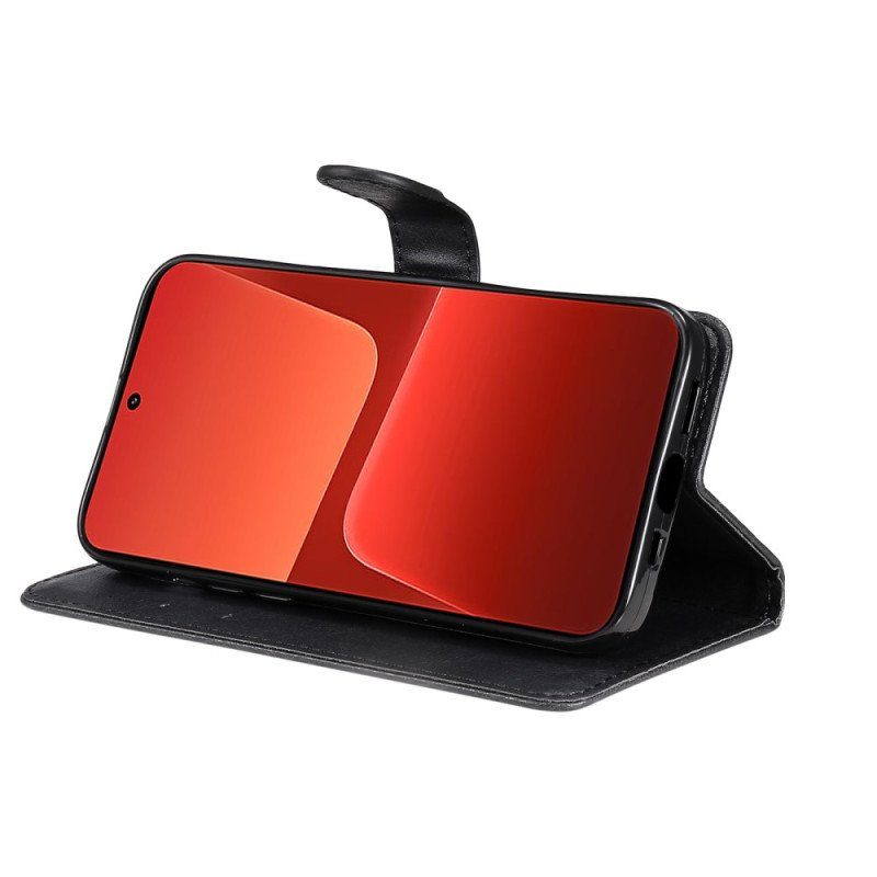 Folio-fodral Xiaomi 13 Med Kedjar Vanlig Med Rem