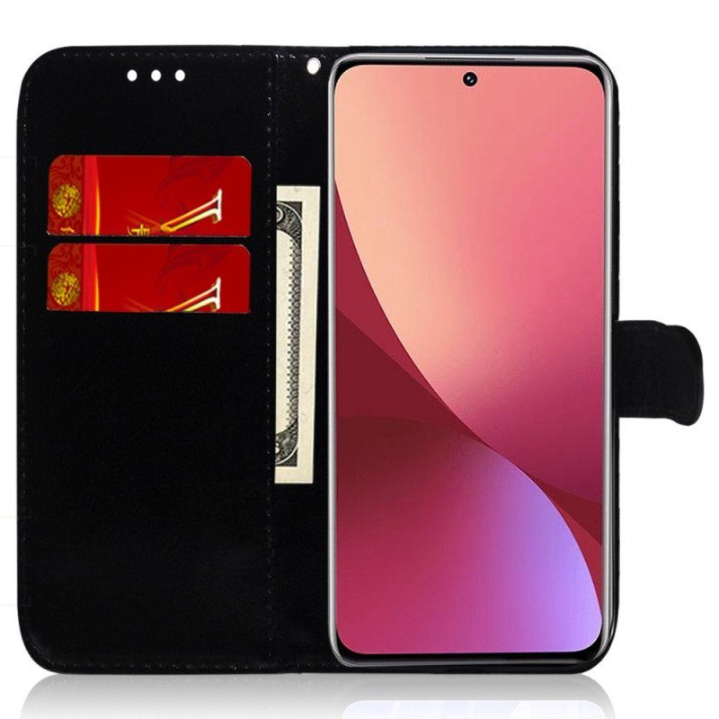 Folio-fodral Xiaomi 13 Pro Med Kedjar Strappy Disco Style