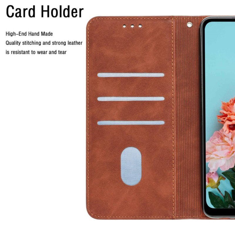 Folio-fodral Xiaomi Redmi A1 Enfärgad Halsband