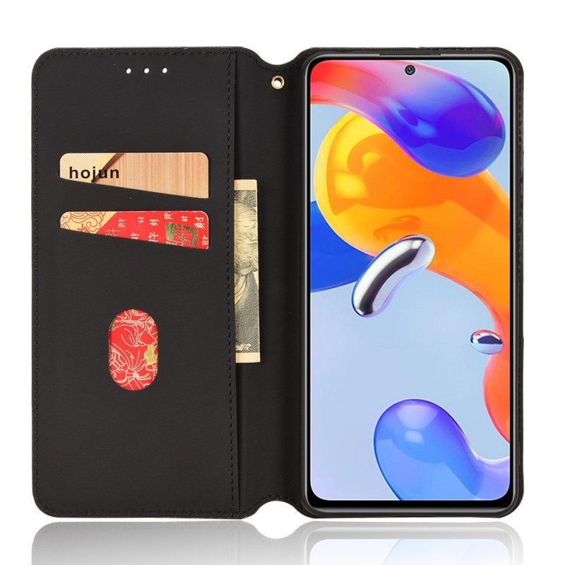 Folio-fodral Xiaomi Redmi Note 11 Pro / 11 Pro 5G Läderfodral 3d Diamantlädereffekt