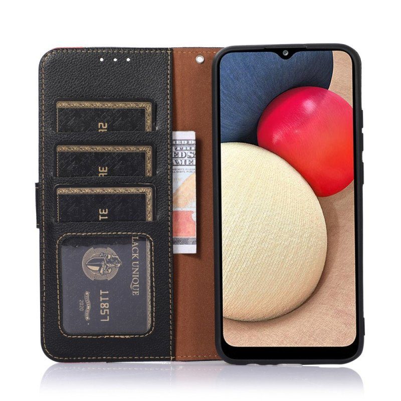 Folio-fodral Xiaomi Redmi Note 11 Pro / 11 Pro 5G Lychee Style Rfid Khazneh