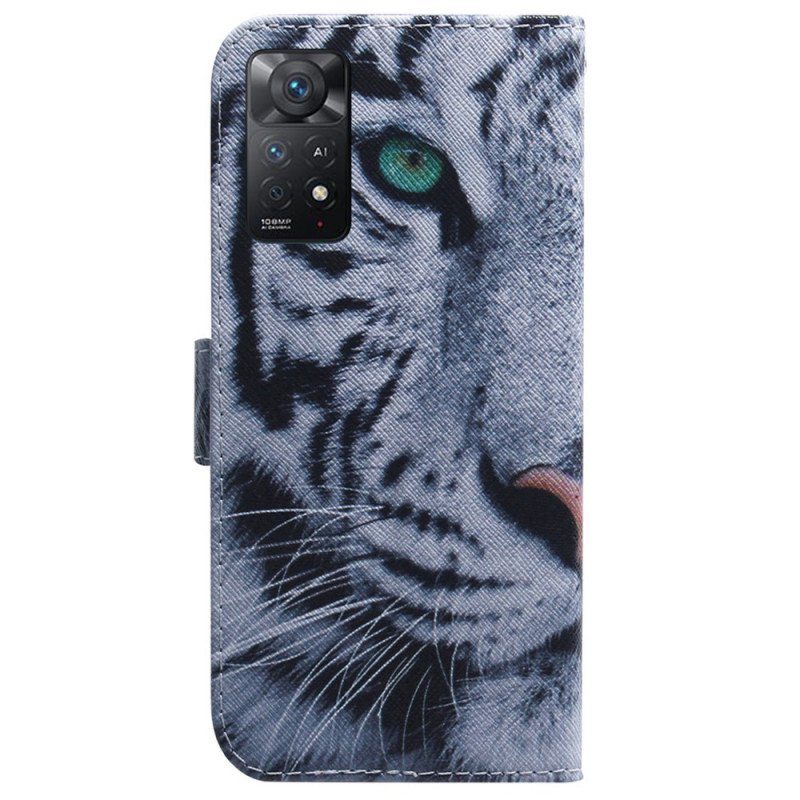 Folio-fodral Xiaomi Redmi Note 11 Pro / 11 Pro 5G Tiger Face