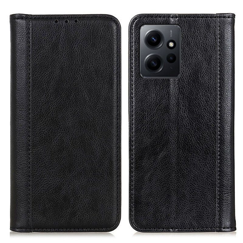 Folio-fodral Xiaomi Redmi Note 12 4G Läderfodral Vintage Split Läder