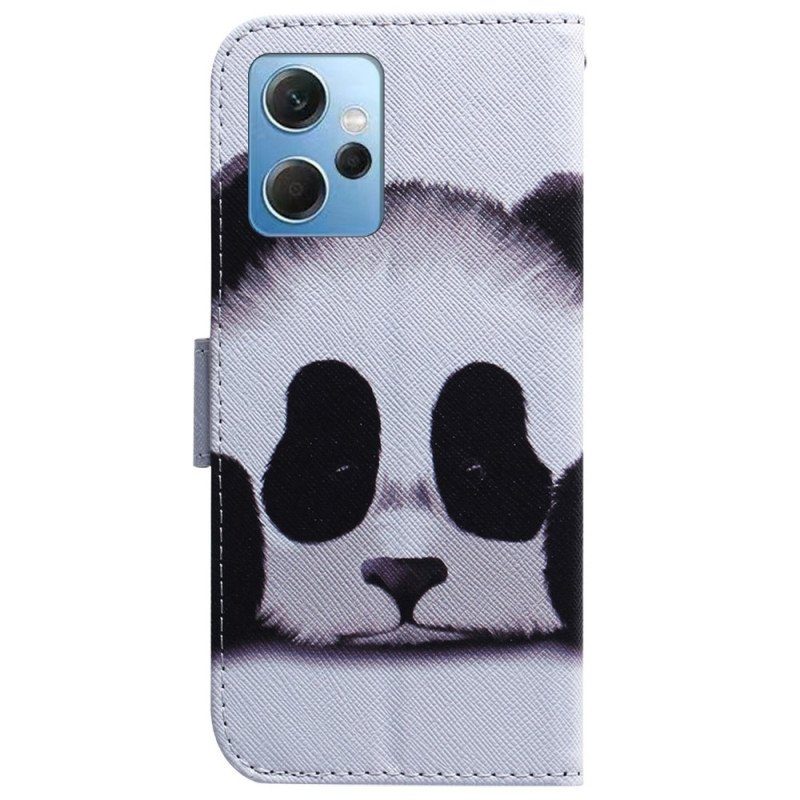 Folio-fodral Xiaomi Redmi Note 12 4G Panda