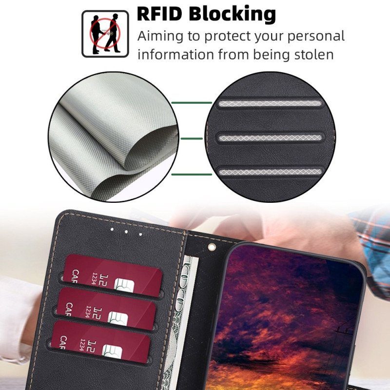 Folio-fodral Xiaomi Redmi Note 12 5G Klassisk Rfid