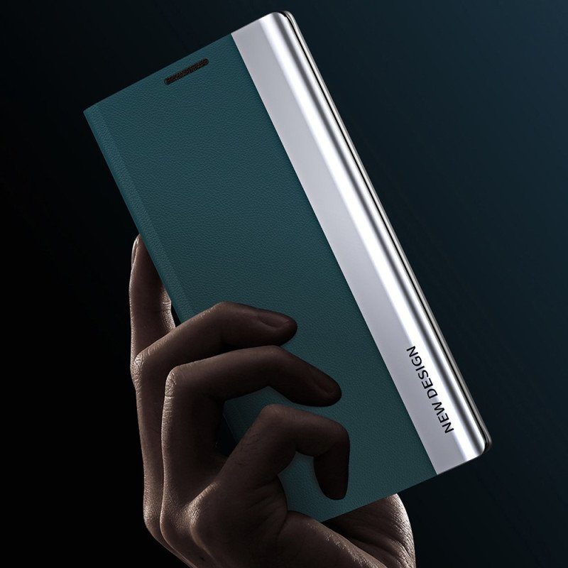 Folio-fodral Xiaomi Redmi Note 12 5G Läderfodral Ny Design