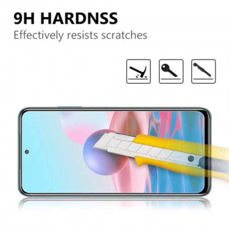Härdat Glasskydd För Xiaomi Redmi Note 10/10S/Poco M5S Skärm