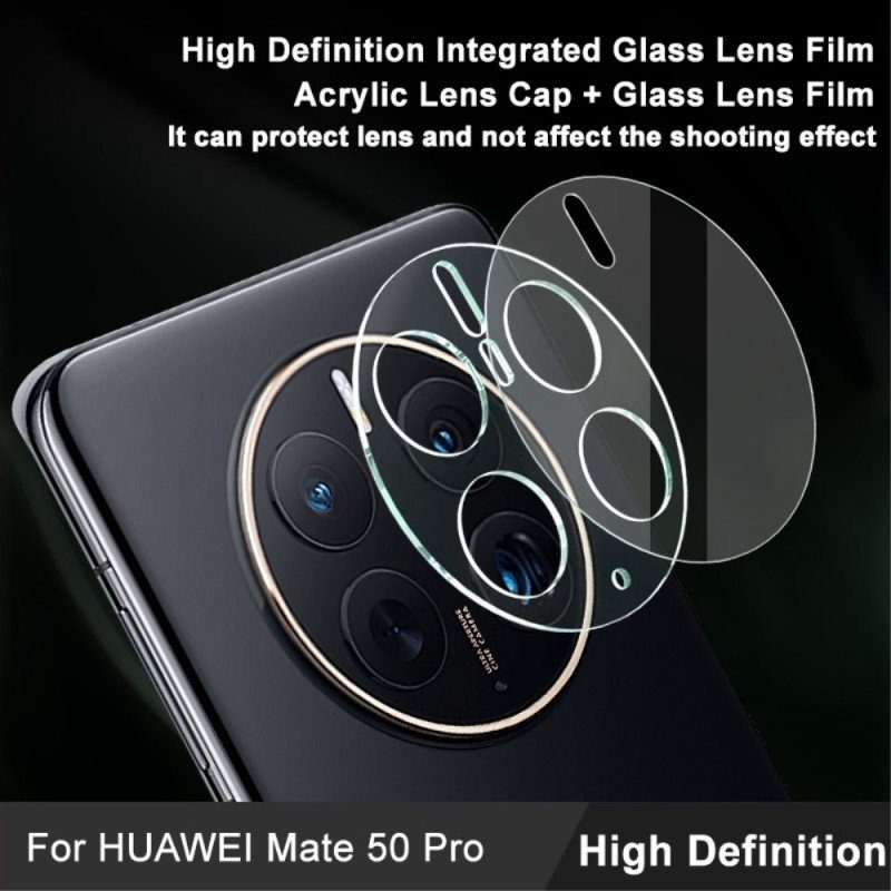 Huawei Mate 50 Pro Skyddslins I Härdat Glas