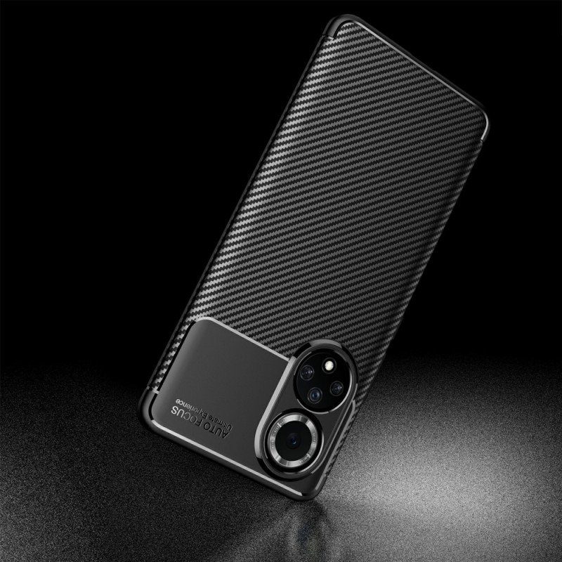 Mobilskal Honor 50 Pro Pro Flexibel Kolfiber