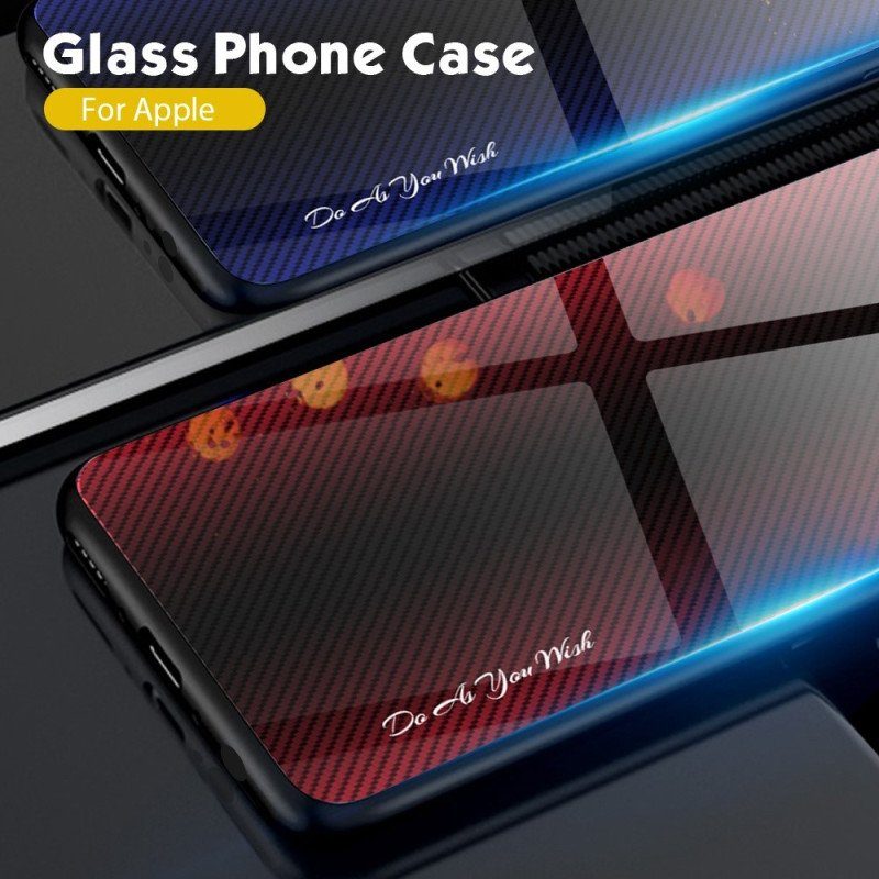 Mobilskal Huawei Mate 50 Pro Kolfiberhärdat Glas