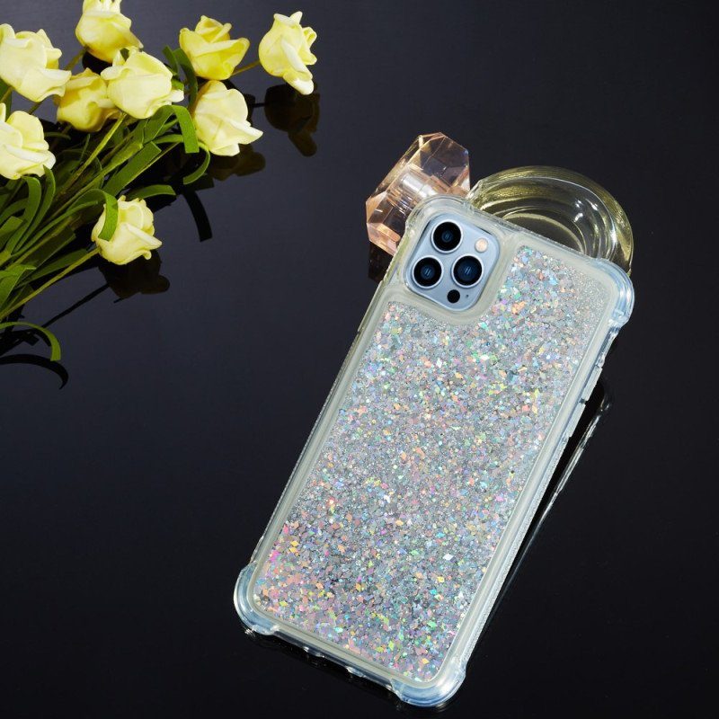 Mobilskal iPhone 15 Pro Glitter