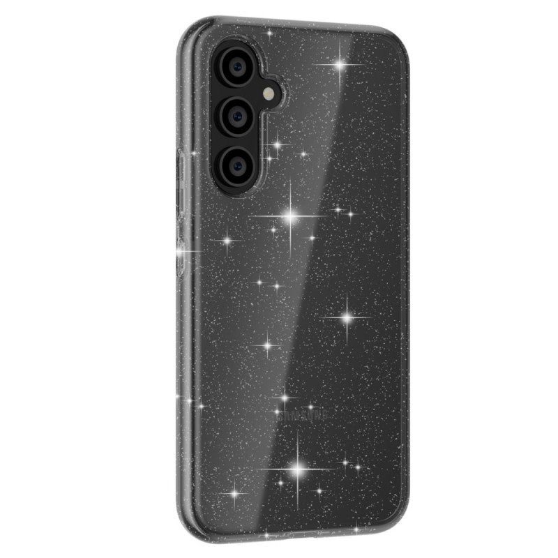 Mobilskal Samsung Galaxy A54 5G Transparenta Paljetter