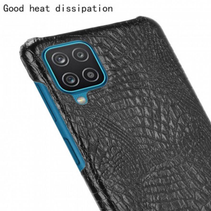 Mobilskal Samsung Galaxy M12 / A12 Krokodilskinnseffekt