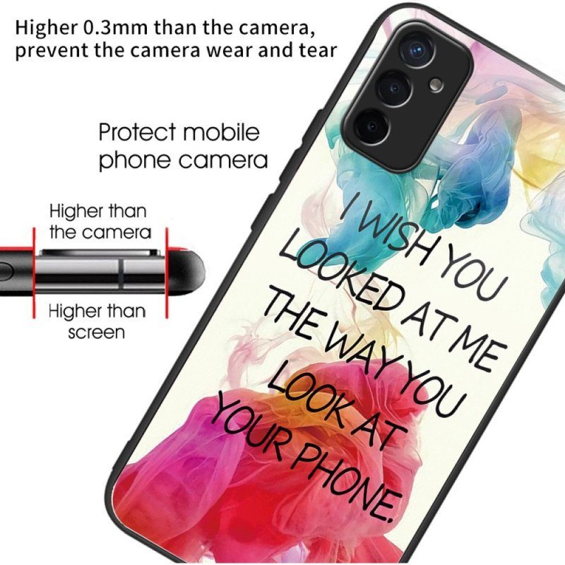 Mobilskal Samsung Galaxy M13 Härdat Glas Önskar Jag
