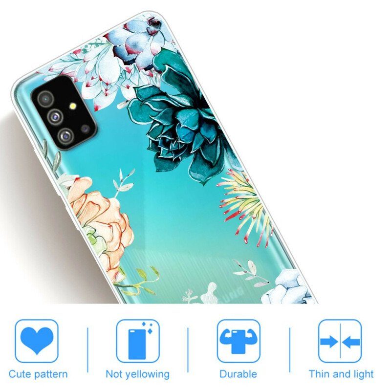 Mobilskal Samsung Galaxy S20 Plus / S20 Plus 5G Akvarell Blommor