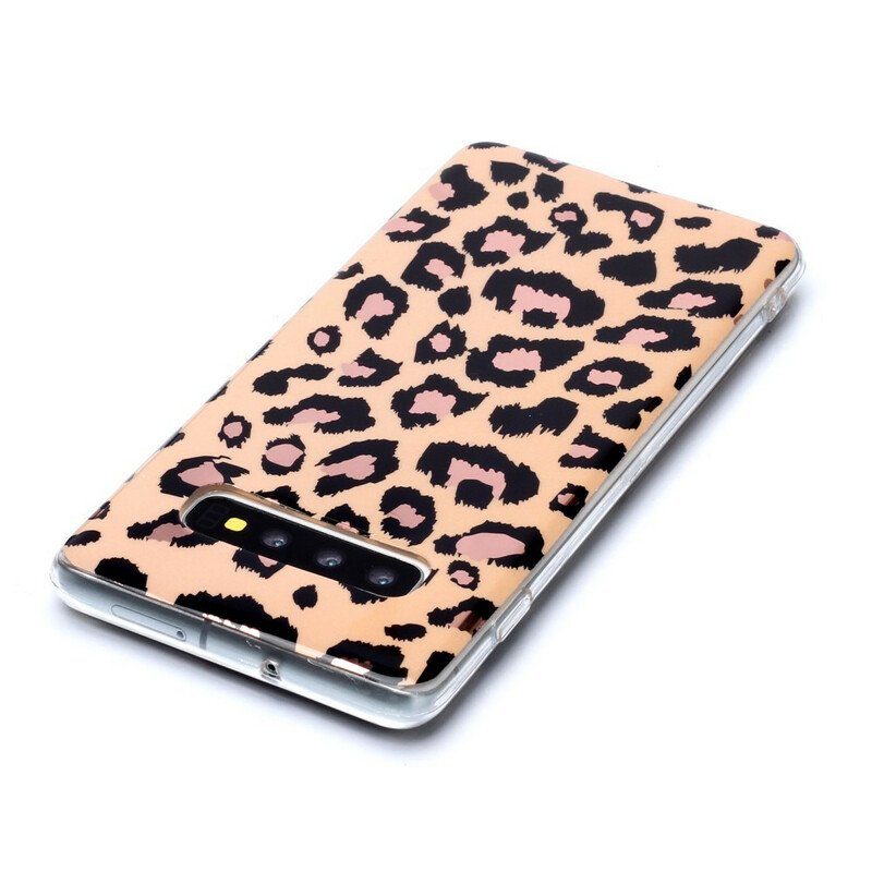 Mobilskal Samsung Galaxy S20 Plus / S20 Plus 5G Leopard Stil Marmor