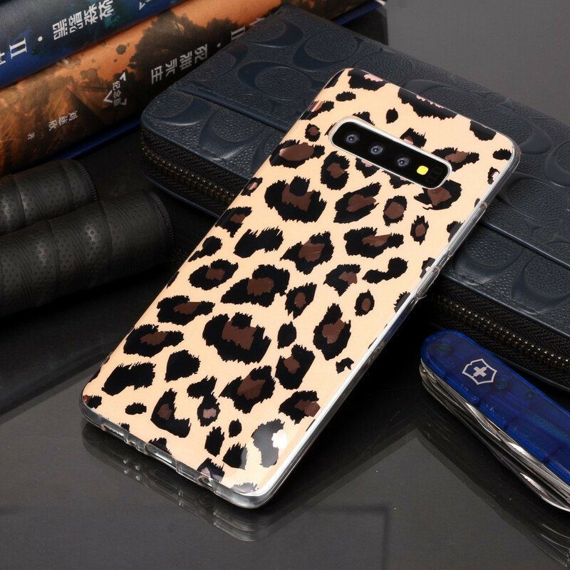 Mobilskal Samsung Galaxy S20 Plus / S20 Plus 5G Leopard Stil Marmor