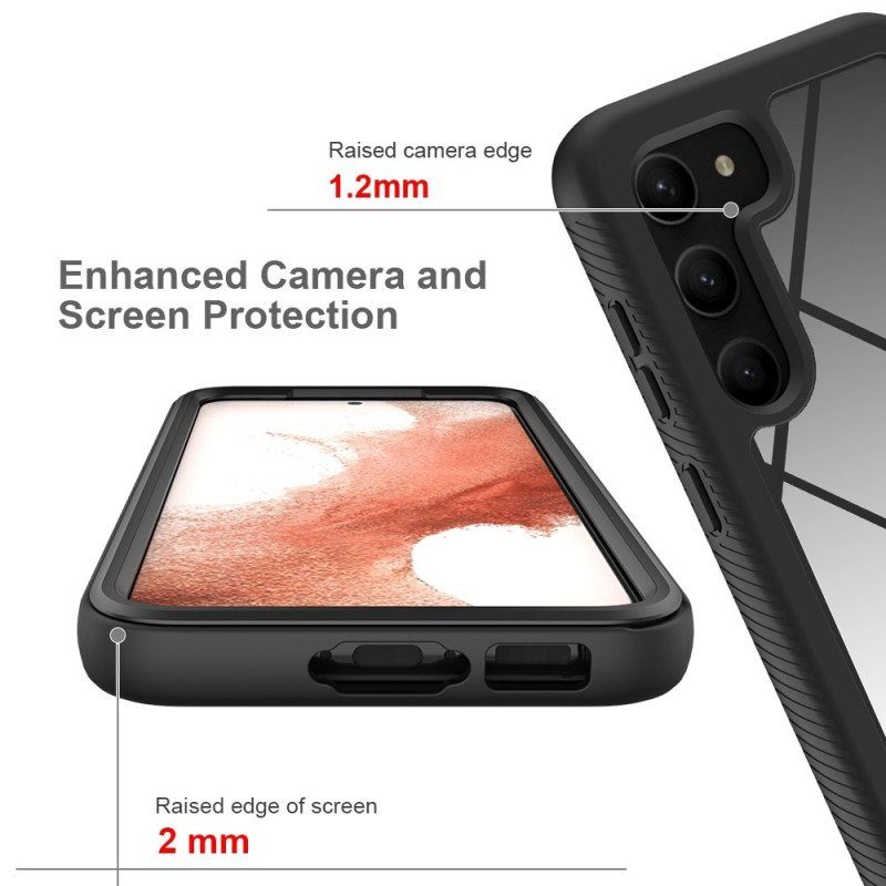 Mobilskal Samsung Galaxy S23 5G Skyddsfodral Totalt Skydd Med Skärmfilm