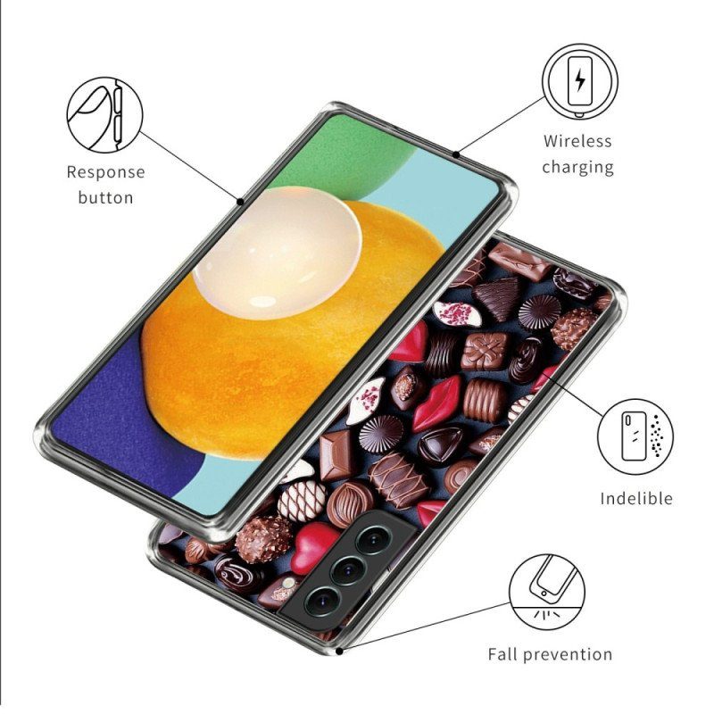 Mobilskal Samsung Galaxy S23 Plus 5G Flexibel Choklad