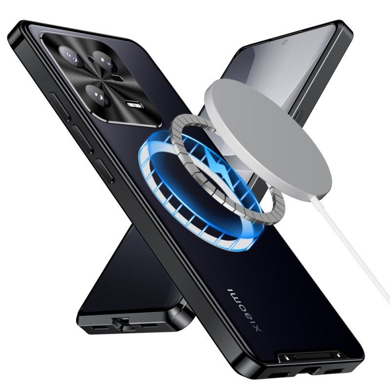 Mobilskal Xiaomi 13 Pro Magsafe-kompatibla Metallkanter