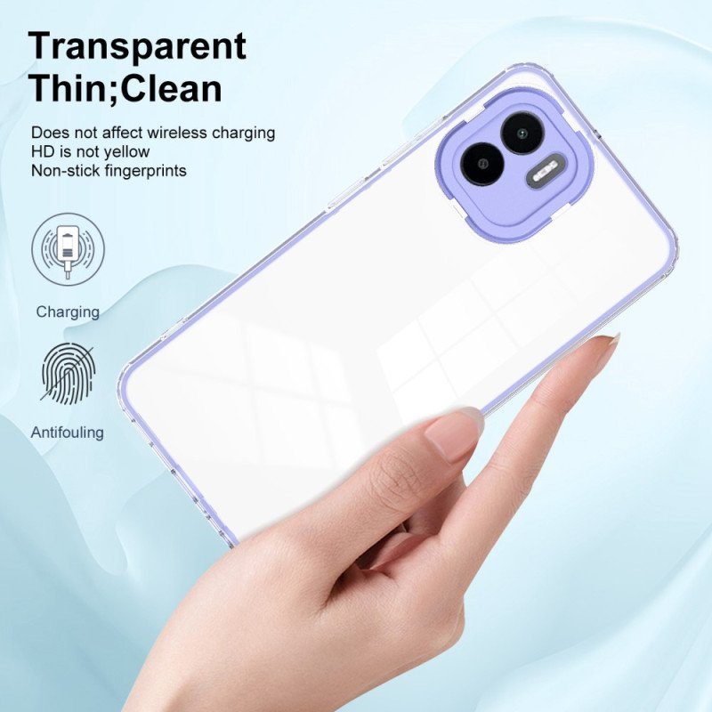 Mobilskal Xiaomi Redmi A1 Transparent Hybrid