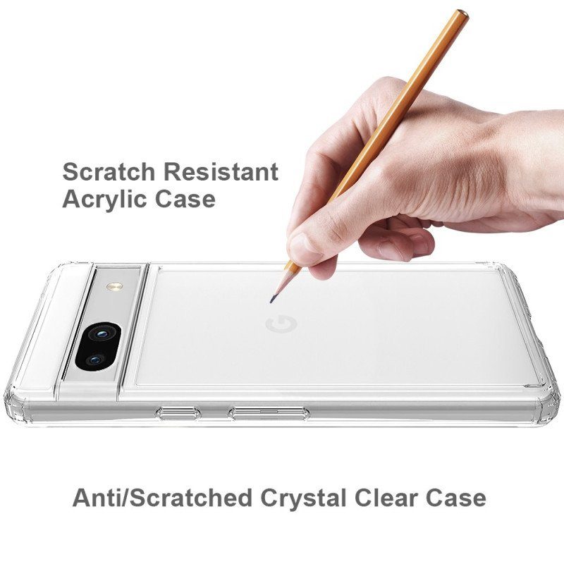 Skal Google Pixel 7A Transparent Anti-gulning