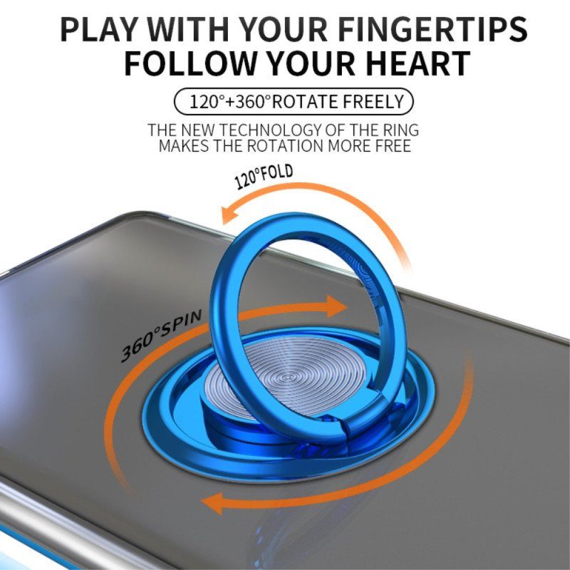 Skal Google Pixel 7A Transparent Roterande Ring