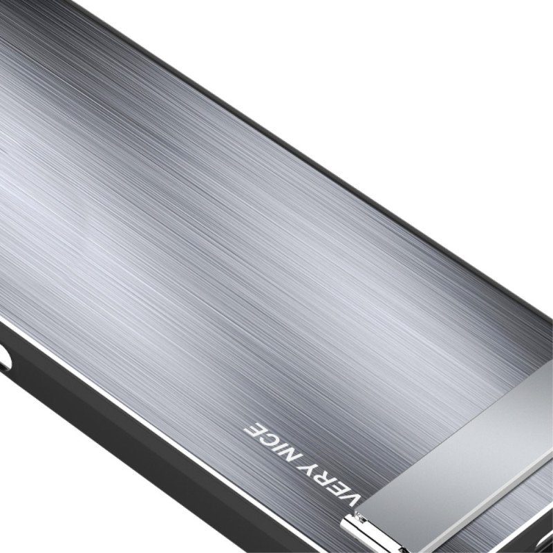 Skal Huawei P60 Pro Borstad Aluminium Med Stöd