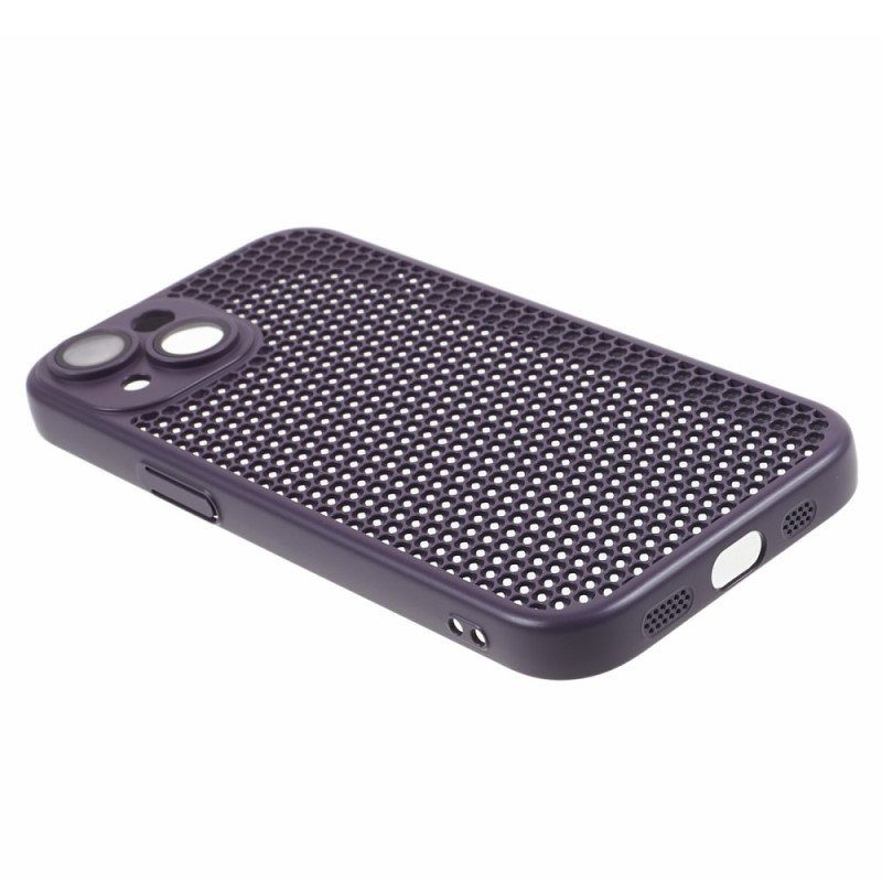 Skal iPhone 15 Plus Honeycomb Med Kameraskydd