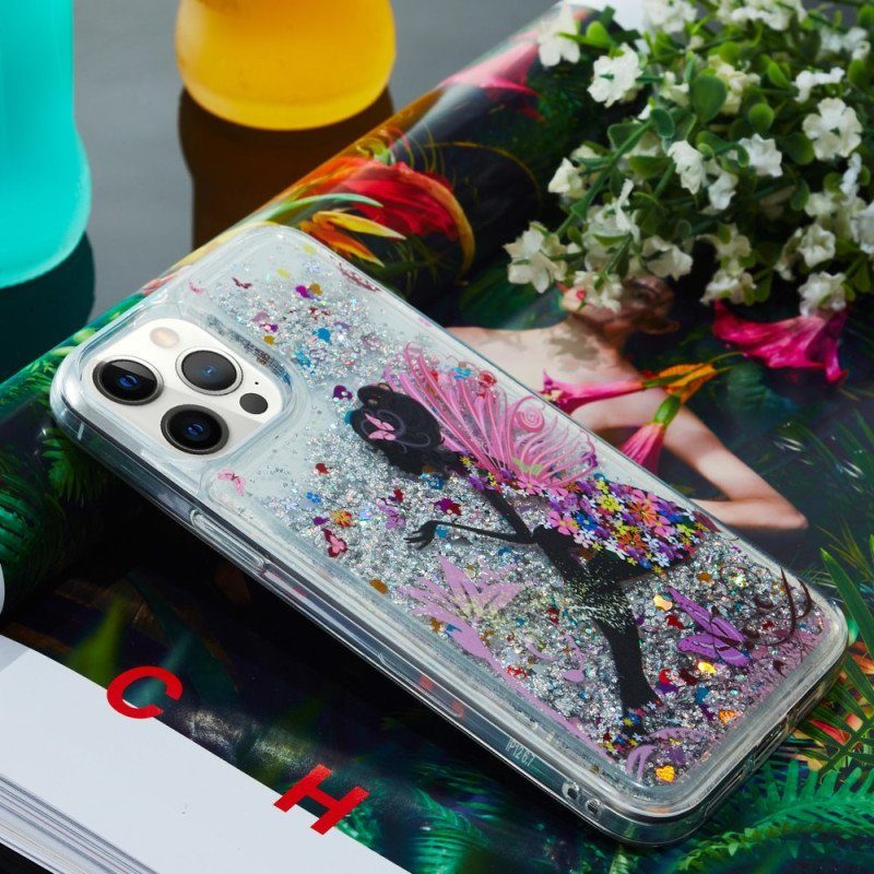 Skal iPhone 15 Pro Fairy Glitter