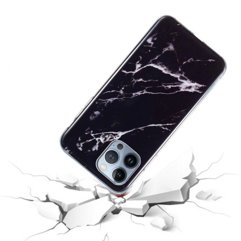 Skal iPhone 15 Pro Intensiv Marmor
