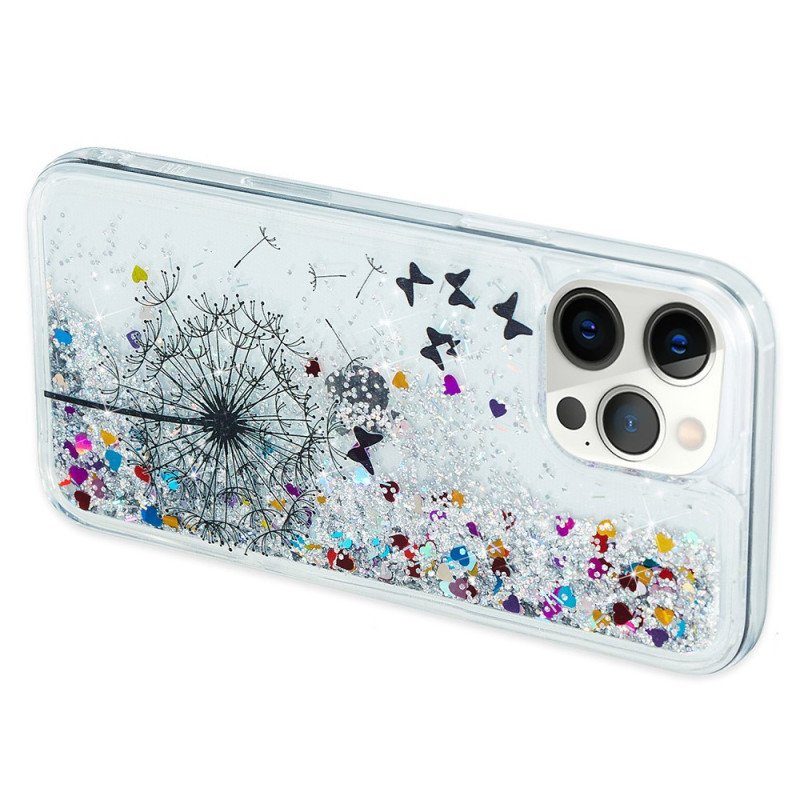 Skal iPhone 15 Pro Max Maskros Glitter