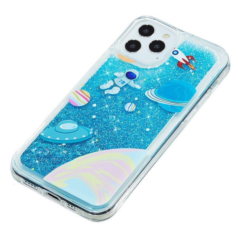 Skal iPhone 15 Pro Space Glitter