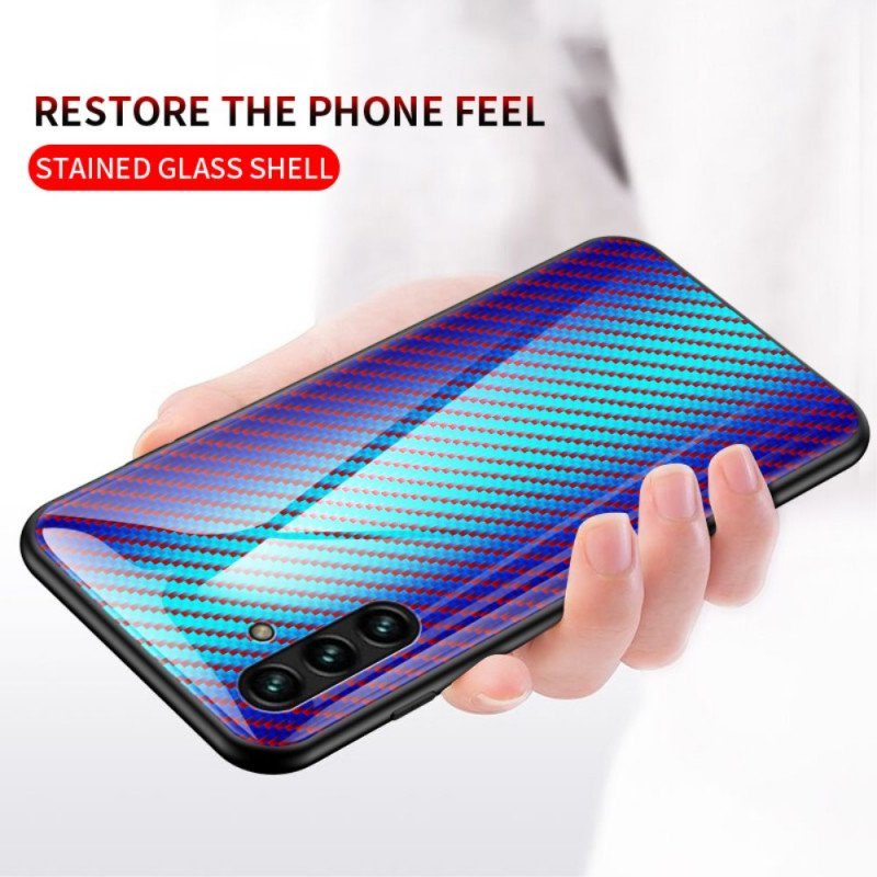 Skal Samsung Galaxy A13 5G / A04s Kolfiberhärdat Glas