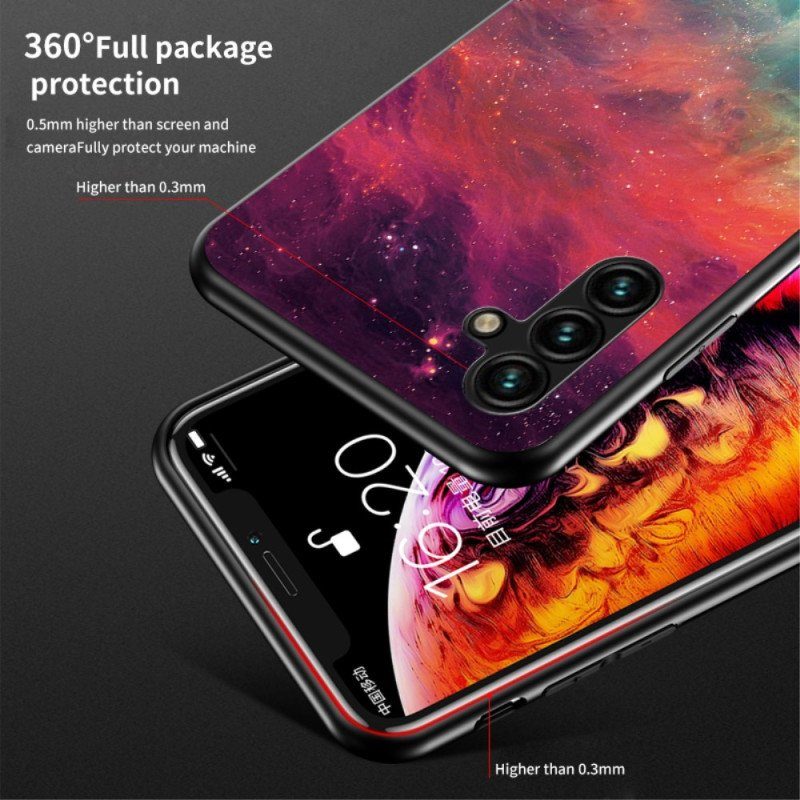 Skal Samsung Galaxy A54 5G Himmelshärdat Glas