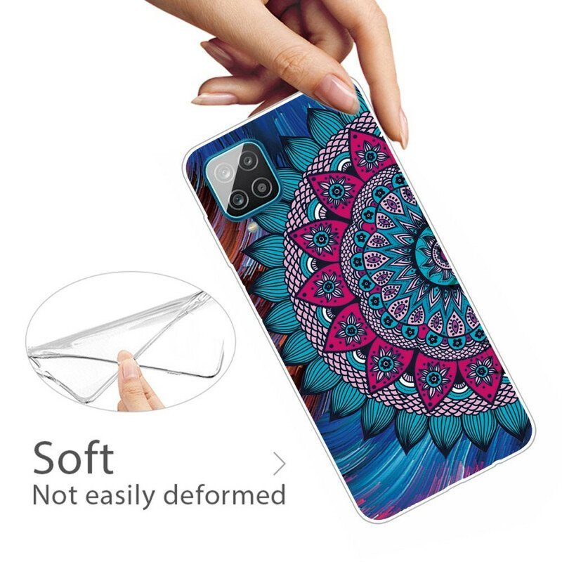 Skal Samsung Galaxy M12 / A12 Färgglada Mandala