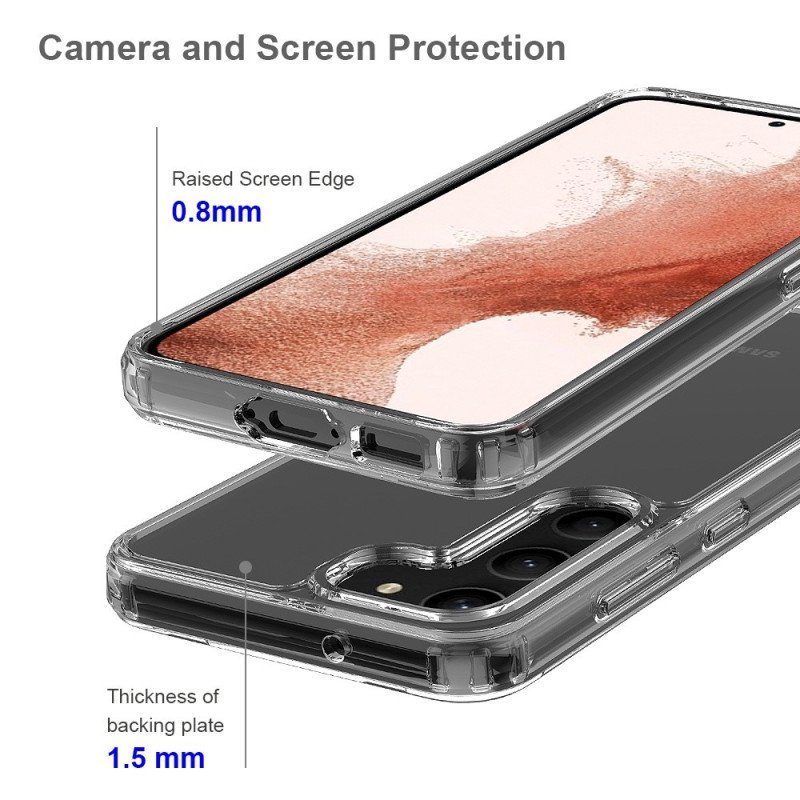 Skal Samsung Galaxy S23 5G Transparent Anti-gulning