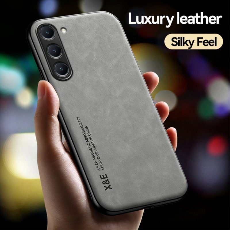Skal Samsung Galaxy S23 5G X&e Lädereffekt Läder