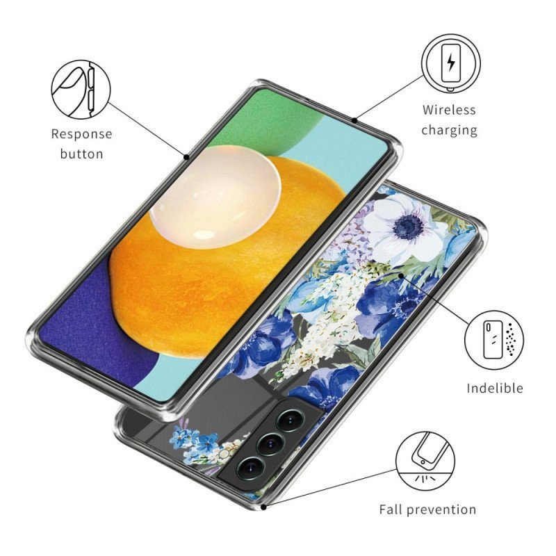 Skal Samsung Galaxy S23 Plus 5G Sömlösa Blommor