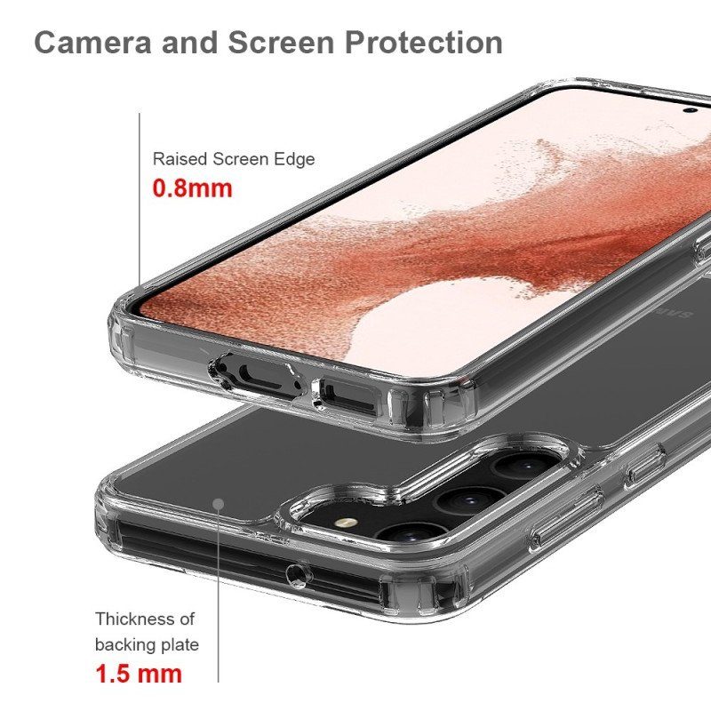 Skal Samsung Galaxy S23 Plus 5G Transparent Anti-gulning