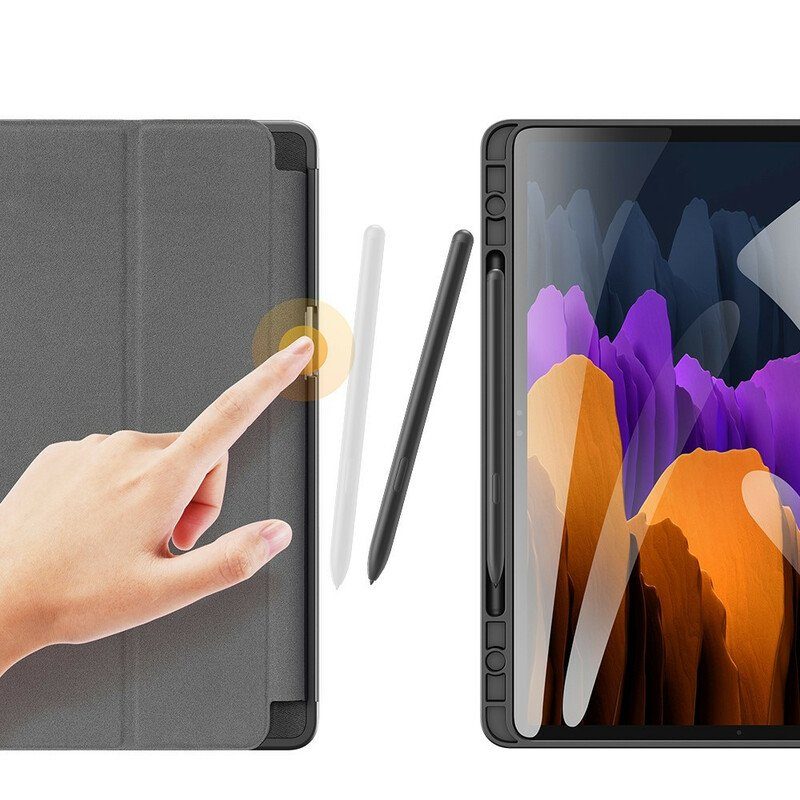 Skal Samsung Galaxy Tab S8 Plus / Tab S7 Plus Domo-serien Dux-ducis