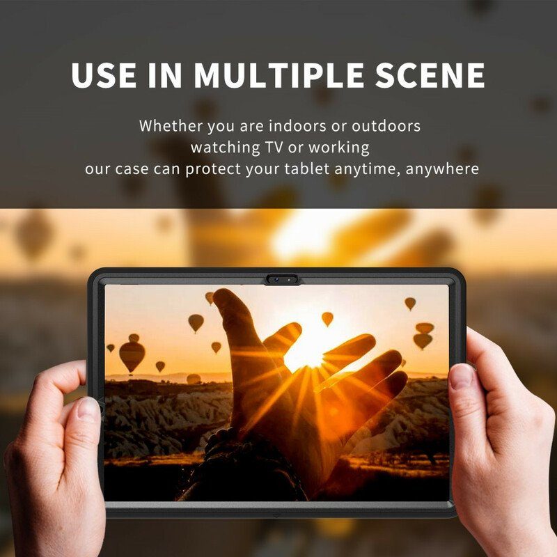 Skal Samsung Galaxy Tab S8 Plus / Tab S7 Plus Multifunktionell Verksamhet