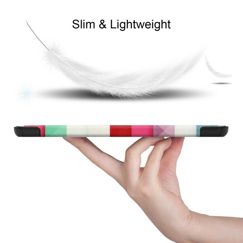 Skal Samsung Galaxy Tab S8 / Tab S7 Pennhållare I Mosaik