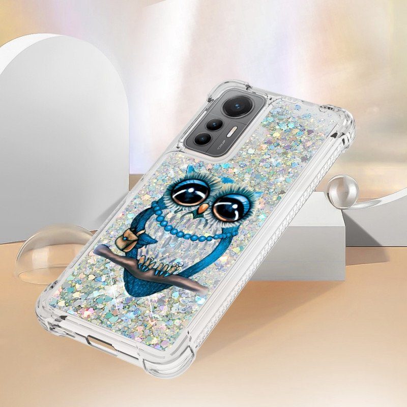 Skal Xiaomi 12 Lite Paljetter Miss Owl