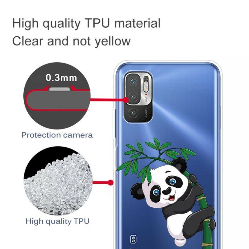 Skal Xiaomi Redmi Note 10 5G Panda På Bambu